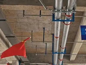 灯塔管廊支架的安装方法